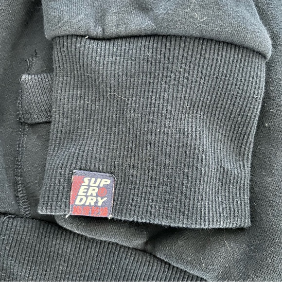 Navy Limited Edition Superdry Hoodie - Picture 4 of 7